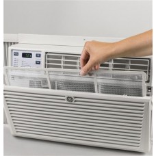 GE AEM24DX 27" Window Air Conditioner with 24000 Cooling BTU  Energy Star Qualified in Light Cool Gray - B07B92G1V5